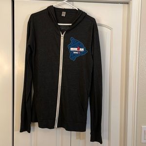 Iron Man 2017 Kona HI Men’s size large light hoodie never worn